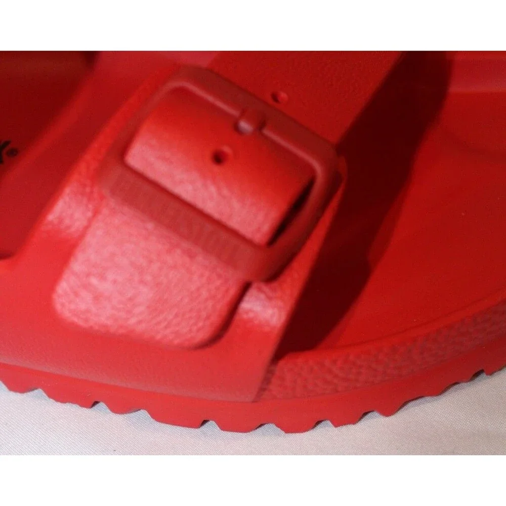 Birkenstock Men Arizona Essentials EVA Sandals RED NIB REGULAR‎